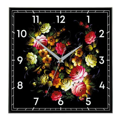 Zhostovo wall clock BZ14022023011