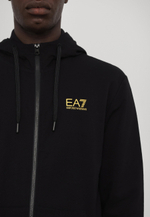 EA7 Emporio Armani UNISEX - Толстовка с капюшоном - Чёрный
