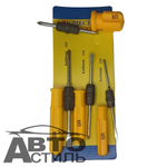 Набор отверток   4пр (2в1) блистер М5   55041