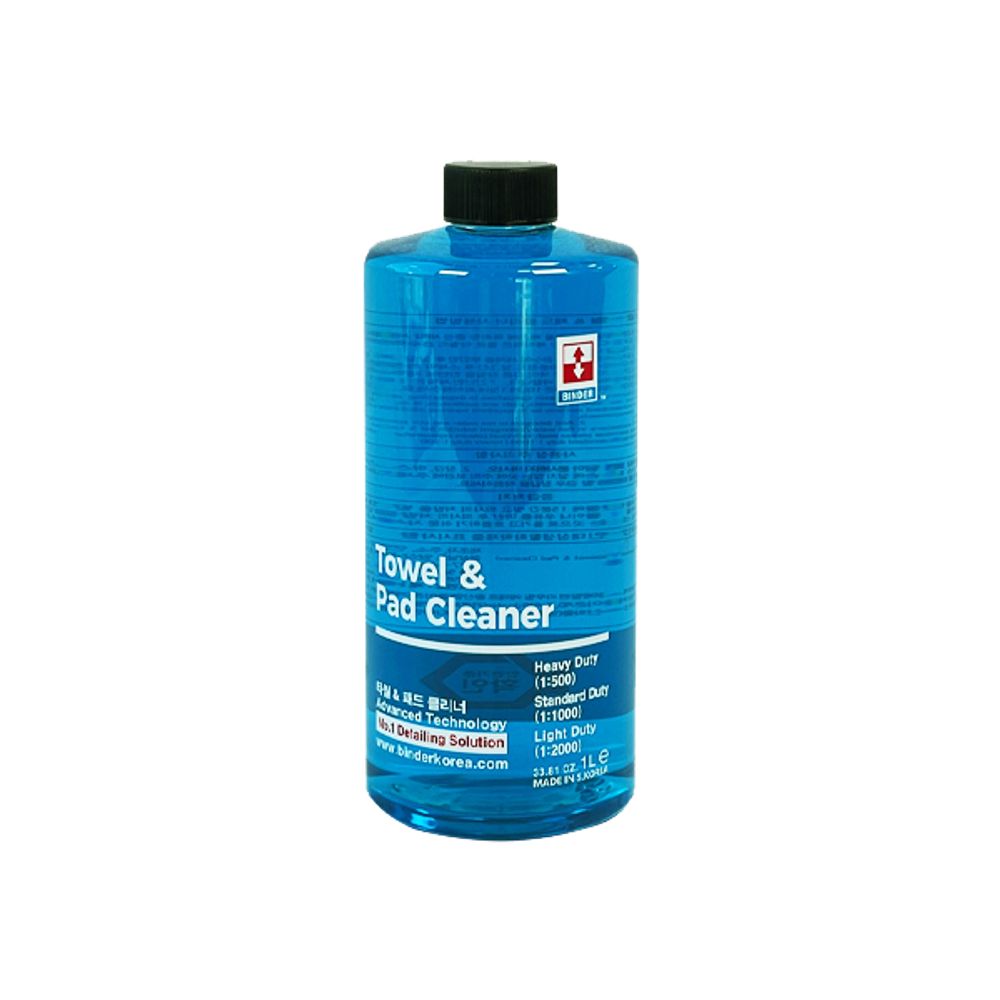 BINDER Towel &amp; Pad Cleaner  Шампунь для стирки микрофибры и полировальных  кругов 1:500 (pH 7,0) 1л