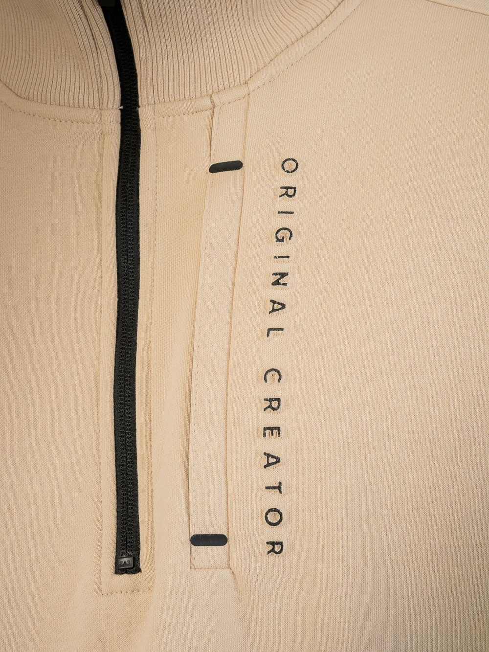 Свитшот с короткой молнией ORIGINAL CREATOR ERROR_404 HALF-ZIP, Бежевый