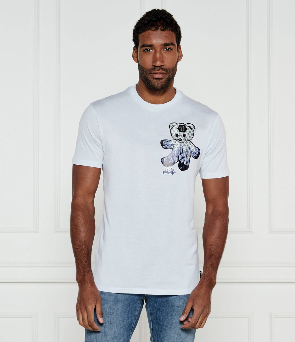 Футболка Teddy Bear Philipp Plein - белый(MTK8090 PJY002N)