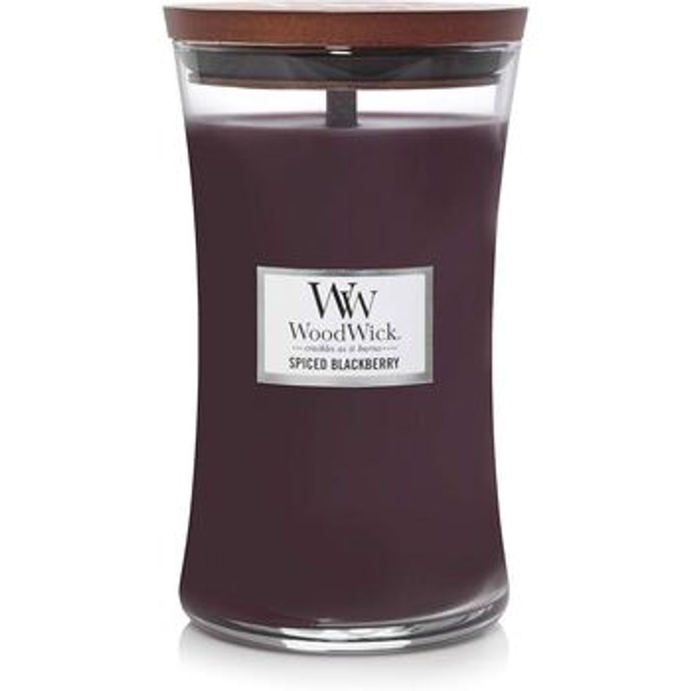 WoodWick Spiced Blackberry Vase (Spicy Blackberry) - Scented candle 275.0g