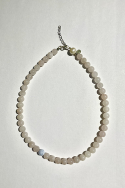 Ожерелье ETERNAL LOVE из розового кварца