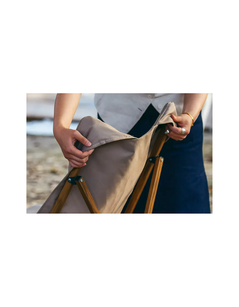 Кресло туристическое Naturehike MW01, складное, черное, до 120 кг