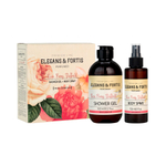 Косм.набор жен. Elegans and Fortis "Rose, Peony, Daffodil" (гель д/душа 300 мл+спрей д/тела 150 мл)