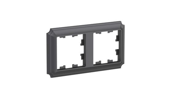 Рамка 2-м AtlasDesign Antique универс. базальт SE ATN101402