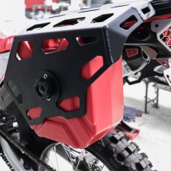 RACK SET+OIL TANK for Honda CRF250L-M-Rally (2012-2020). Black