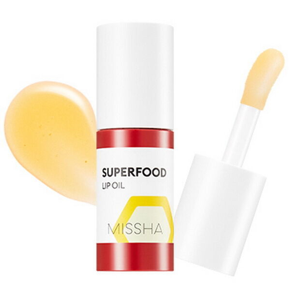 Питательное масло для губ с экстрактом меда Missha SuperFood Lip Oil #Honey, 5.2 г