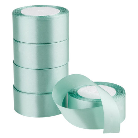 Лента атласная 3,8см*22,85м МЯТА