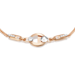 Браслет из комбинированного золота c натуральными топазами white Артикул: 05-0751-00-201-1111