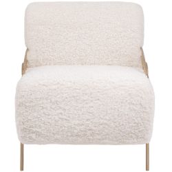 Кресло Нимфея Молоко Айвори