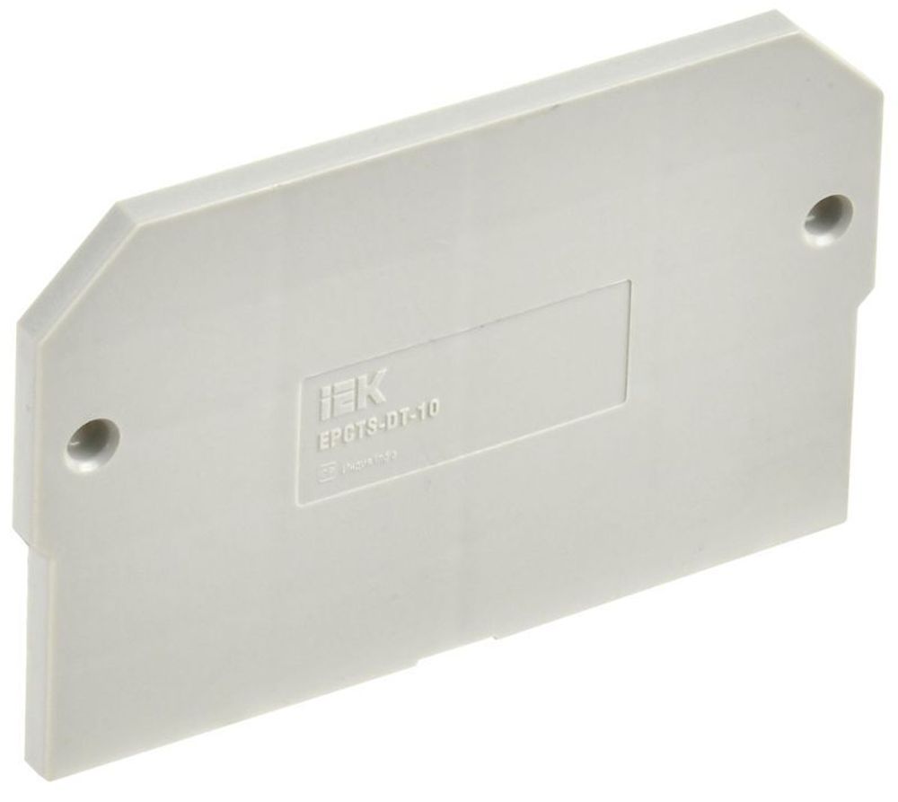 Заглушка для CTS-DT 10кв.мм сер. IEK YCT15-04-K03-010-ZGL