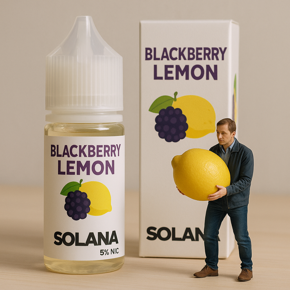Solana - Blackberry Lemon (5% nic)