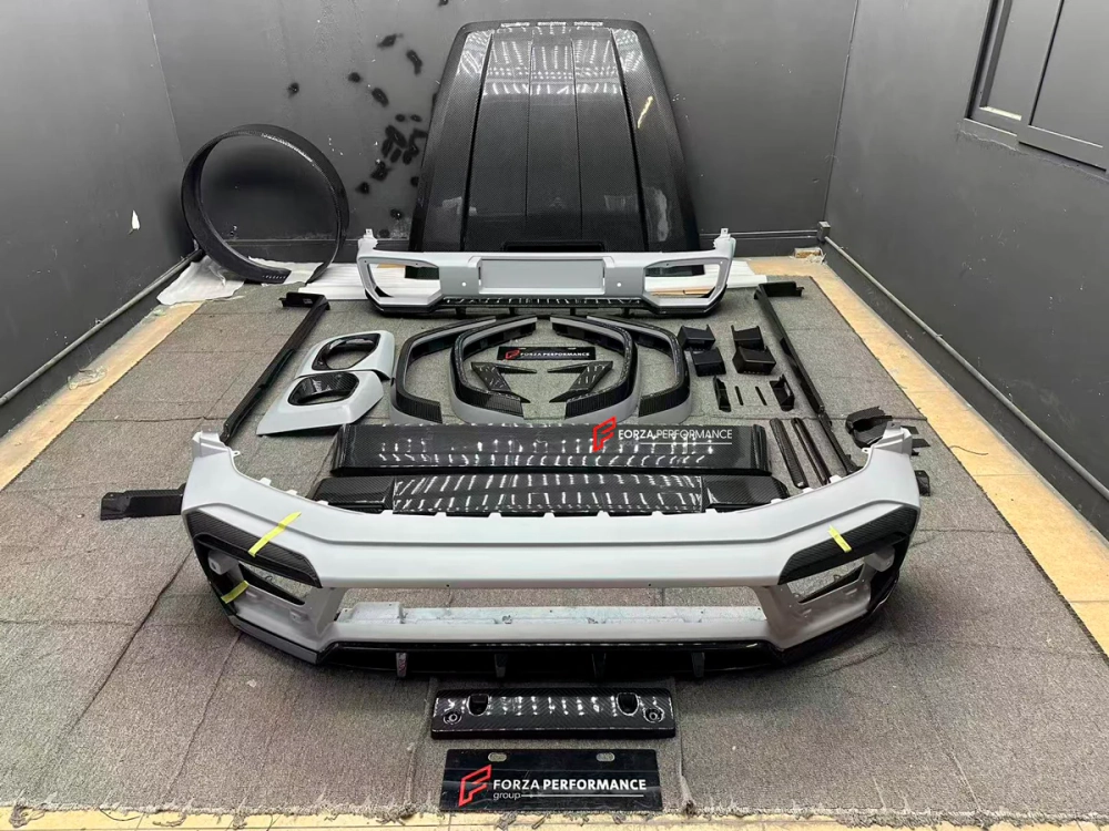 Карбоновый обвес для Mercedes-Benz W464 G63 / G500 / G550 2018-2022 Мерседес Гелик гелентваген