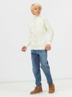 Джемпер для мальчика AT440 молочный