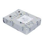 Комплект постельного белья "Полевые цветы" из премиального сатина из коллекции russian north, 150х200 см