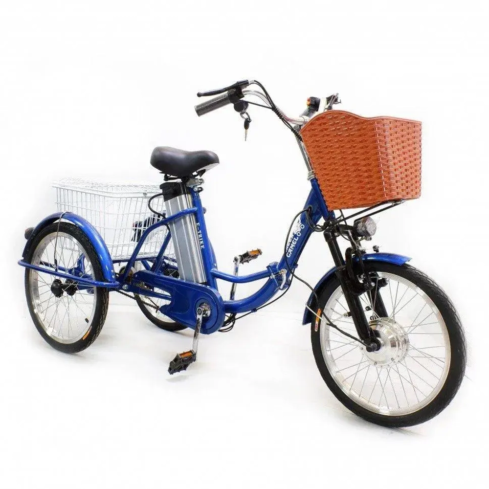 Электровелосипед Green Camel Трайк-20 (R20 500W 48V) Складной