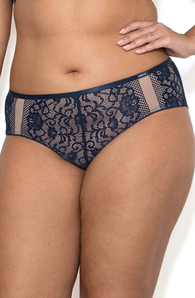 Трусики-шорты Eunika (Размер: XL) (Цвет: темно-синий)