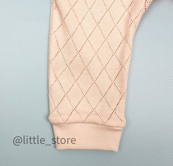 Штанишки ажурные, Персиковые