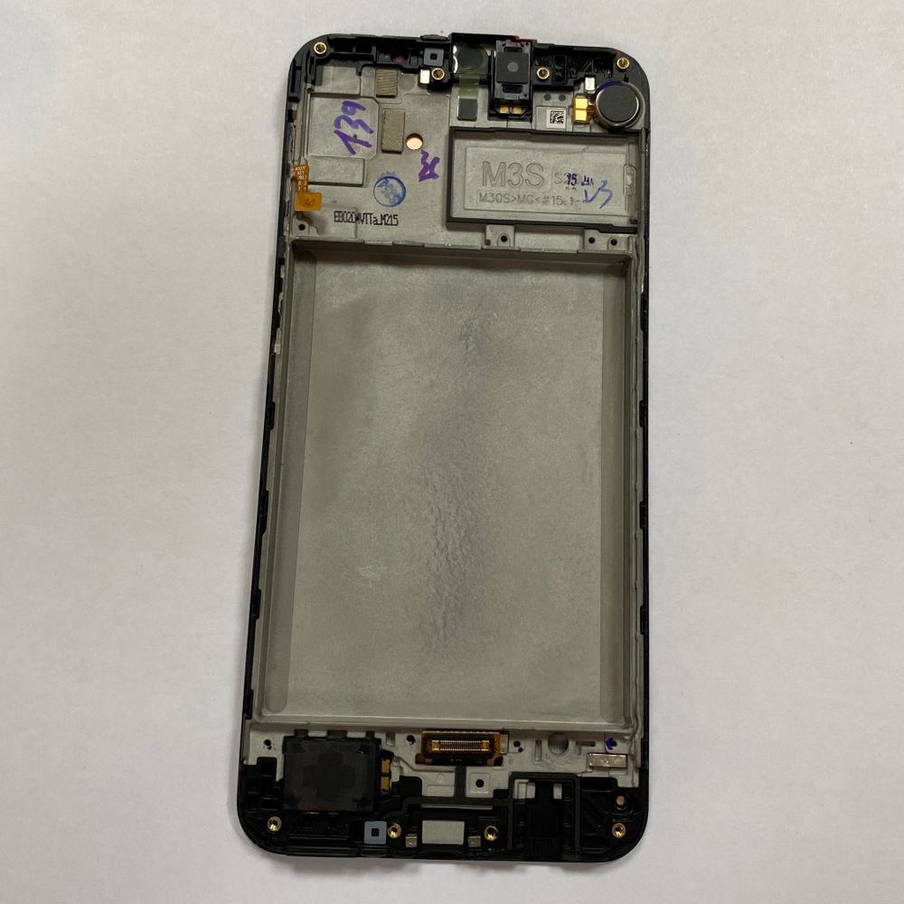 Дисплей для Samsung M307F/M215F (M30s/M21) модуль Черный - OR переклейка