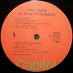 Ray Anthony & His Orchestra / Ray Anthony's Campus Rumpus (LP)