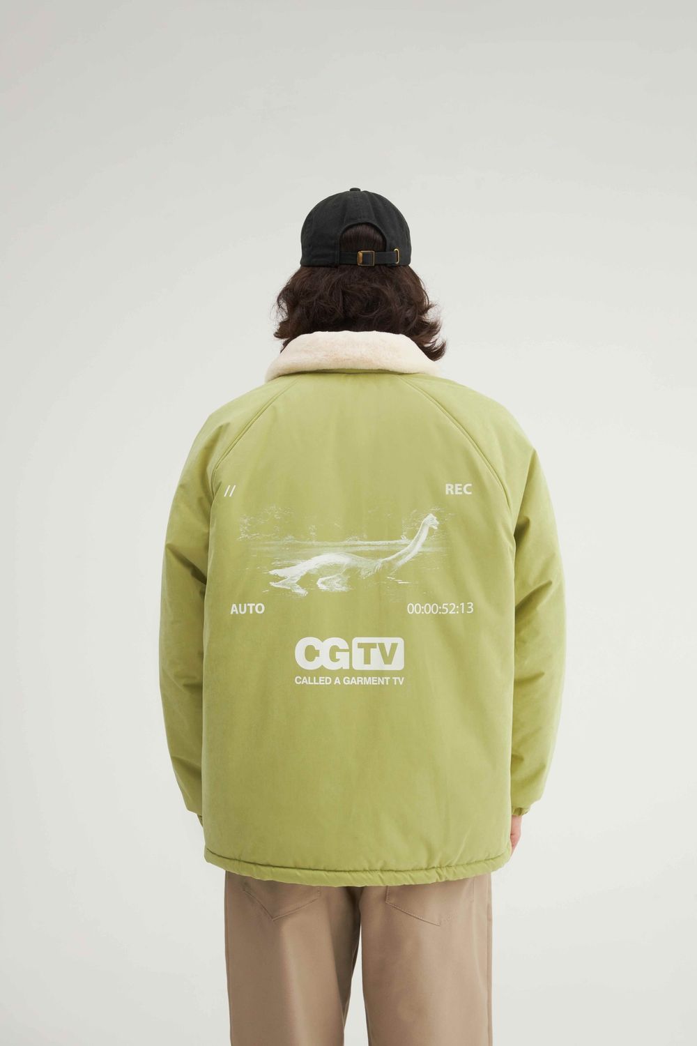 Куртка Зимняя Called a Garment Sheriff Jacket Vol.2 Бледно-Зеленая