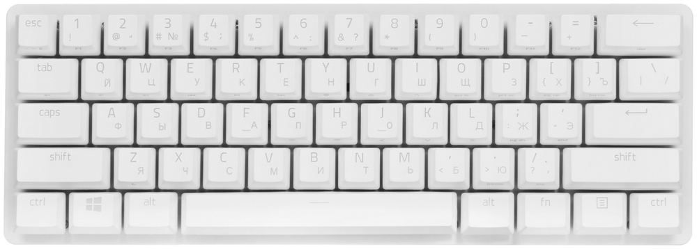 Клавиатура Razer Huntsman Mini RZ03-03392200-R3R1 белый