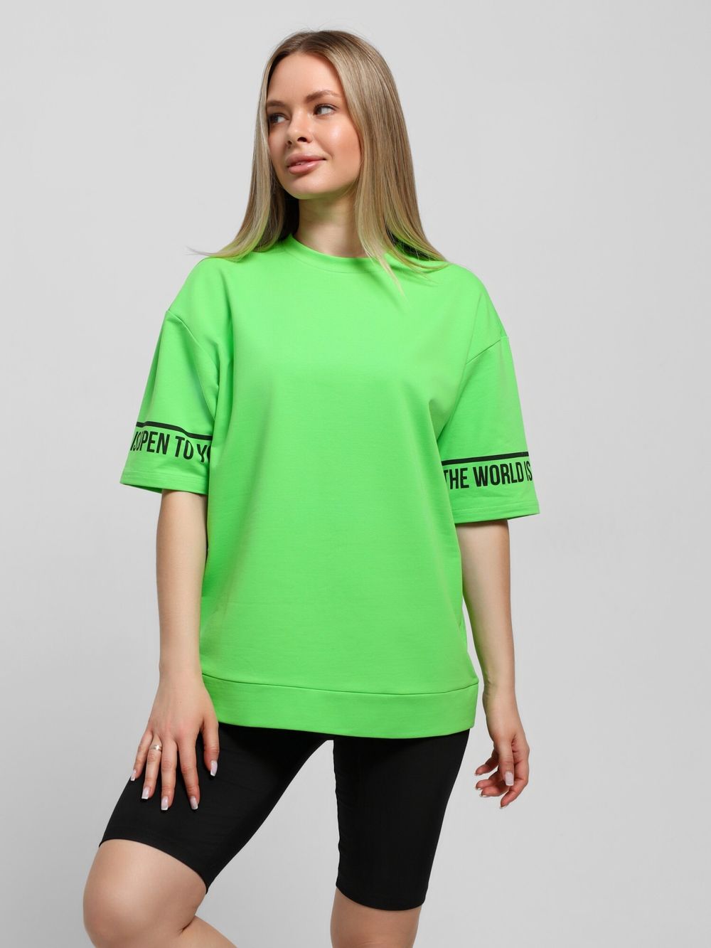 Футболка Терри-2 Виотекс САЛАТОВЫЙ