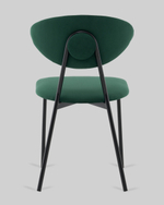 Стул обеденный Квинси велюр зеленый