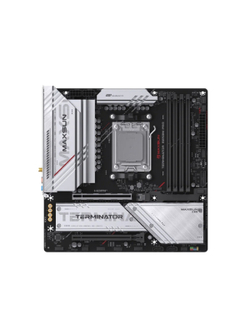 MAXSUN MS-Terminator B850M PRO WIFI (Socket AM5, mATX, 4*DDR5(192Gb), DP/HDMI, 2*SATA3, 3*M.2, 1*PCIEx16/1*PCIEx4, 1* Type-C, 4*USB 2.0, 4*USB 3.2, LAN 1*2.5G, SPDIF, WiFi 6E, RTL)