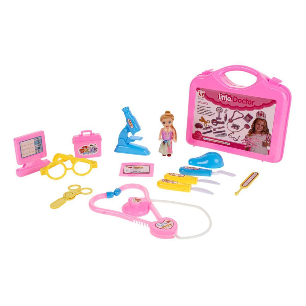 Набор Доктора, розовый, блистер M505-16