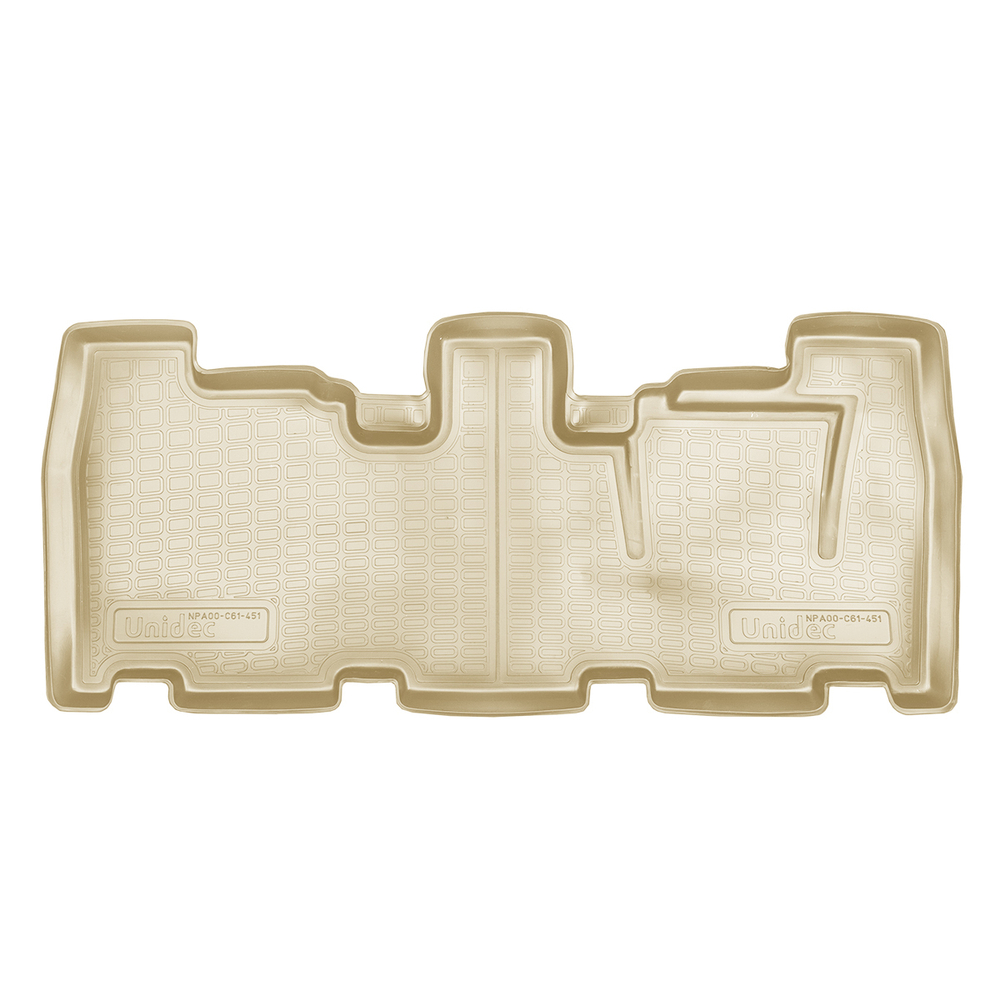 Ковры в салон Norplast/Unidec для Nissan Pathfinder (2004-)Полиуретан,Бежевый,3 ряд арт.NPA00-C61-451-B