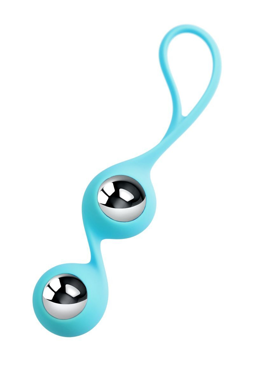 Голубые вагинальные шарики Futa (Цвет: голубой)