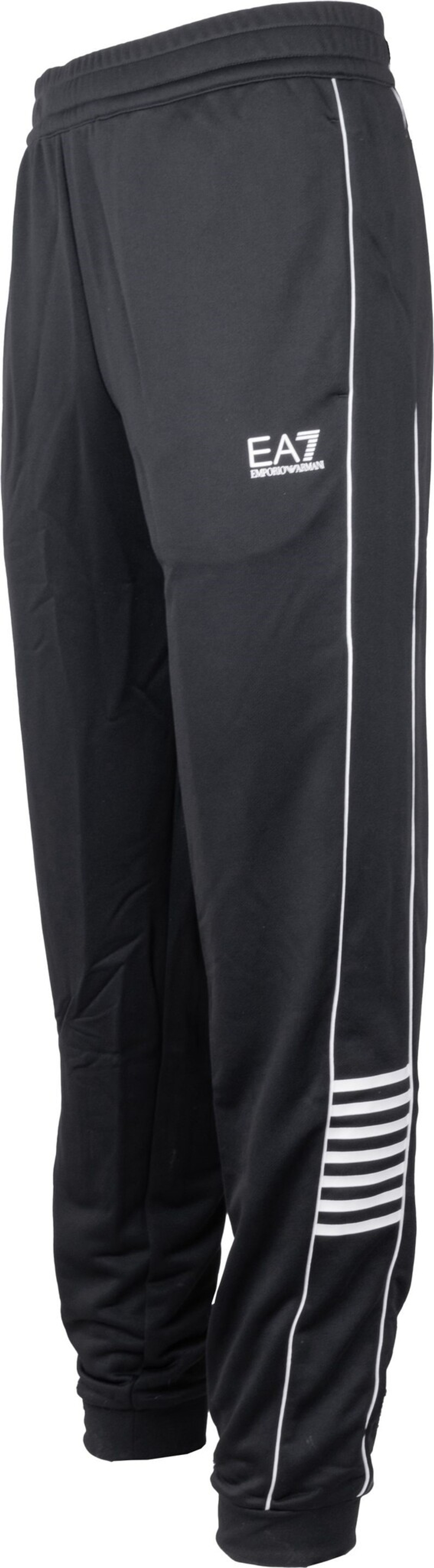 Мужские теннисные штаны EA7 Man Jersey - черный
