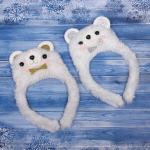 Ободок карнавальный «Медвежонок» 19 см