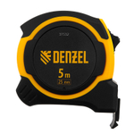 Рулетка 5м х 25мм, двухкомп. корпус, магнитный обрезиненный зацеп Denzel