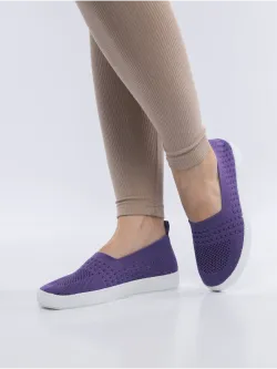 Мокасины летние текстильные