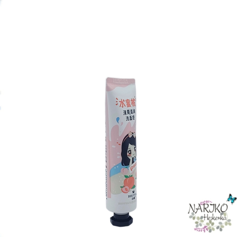 Пенка для умывания с экстрактом персика BEOTUA PEACH, 30 гр.