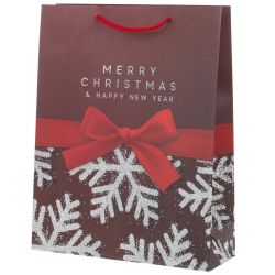 GAEM Пакет подарочный (бумага 230г/м2, блок микс 12шт), L31 W12 H40 см, 4в.