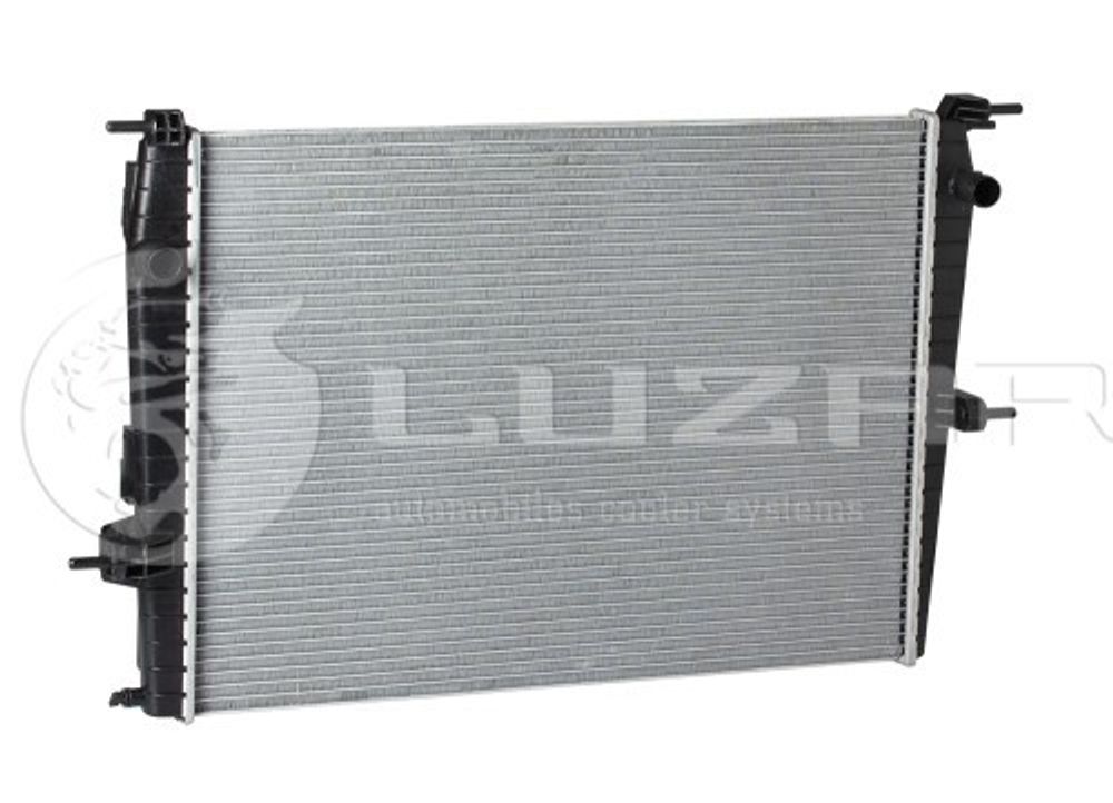 Радиатор основ. алюм. Renault Fluence Megane III (06-) 1.6i (LUZAR)