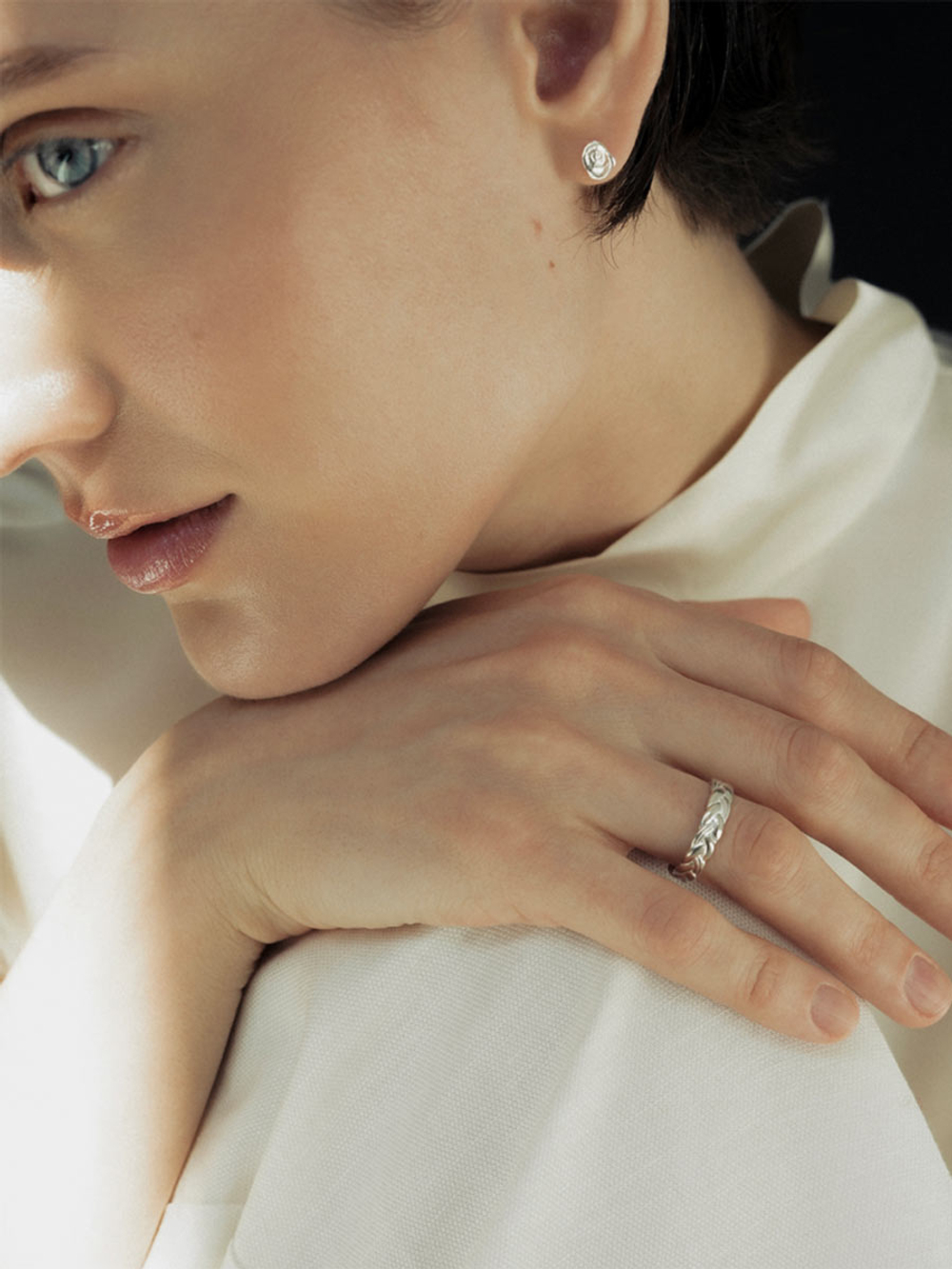 кольцо косы