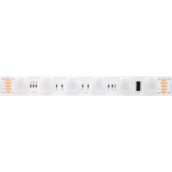 Светодиодная лента герметичная Arlight 20W/m 36LED/m 3030SMD разноцветный 5М DMX-FLT-PS-S36-23mm 24V 038297