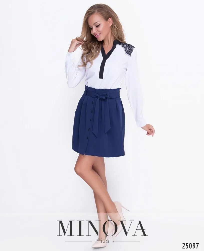 Юбка 1105-синий Minova