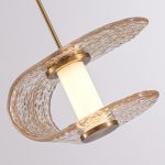 Подвесной светильник MD24020901-3A gold/cognac