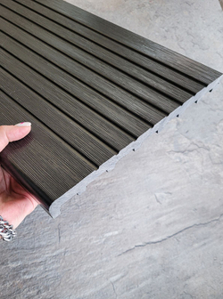 Ступень ДПК Latitudo Step-320 320х24х3000 Графит Полнотелая