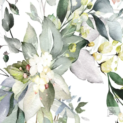 Фотообои на стену флизелиновые 3d 300х270 Листья. 3д фото обои для кухни моющиеся виниловые, интерьерное покрытие 3d эффект в спальню, декор для дома