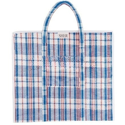 Сумка п/п SHER Клетка (83х58+41) с молнией (6/72 шт.) арт.106