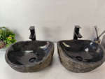 Раковина из речного камня ПАРА! RS-65356 42*37*15 0865
