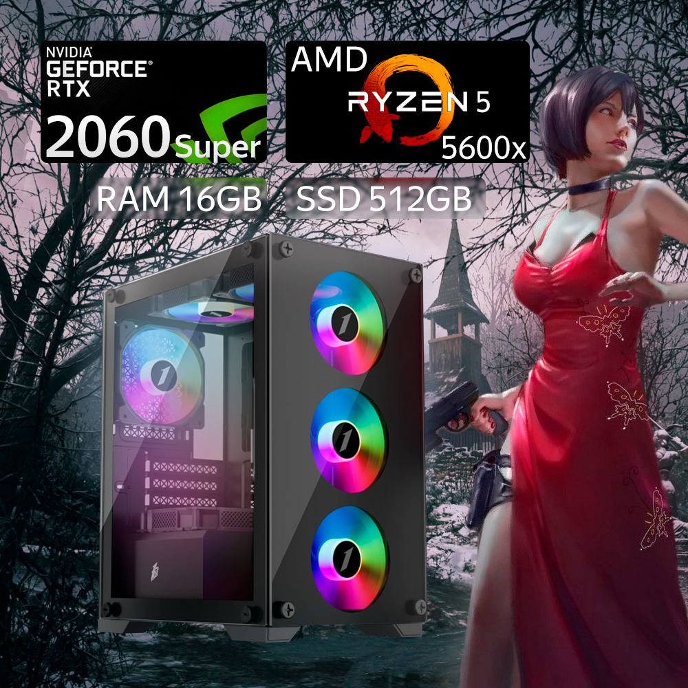Игровой компьютер PROBOOK PC (AMD Ryzen 5 5600x, RAM 16ГБ, SSD